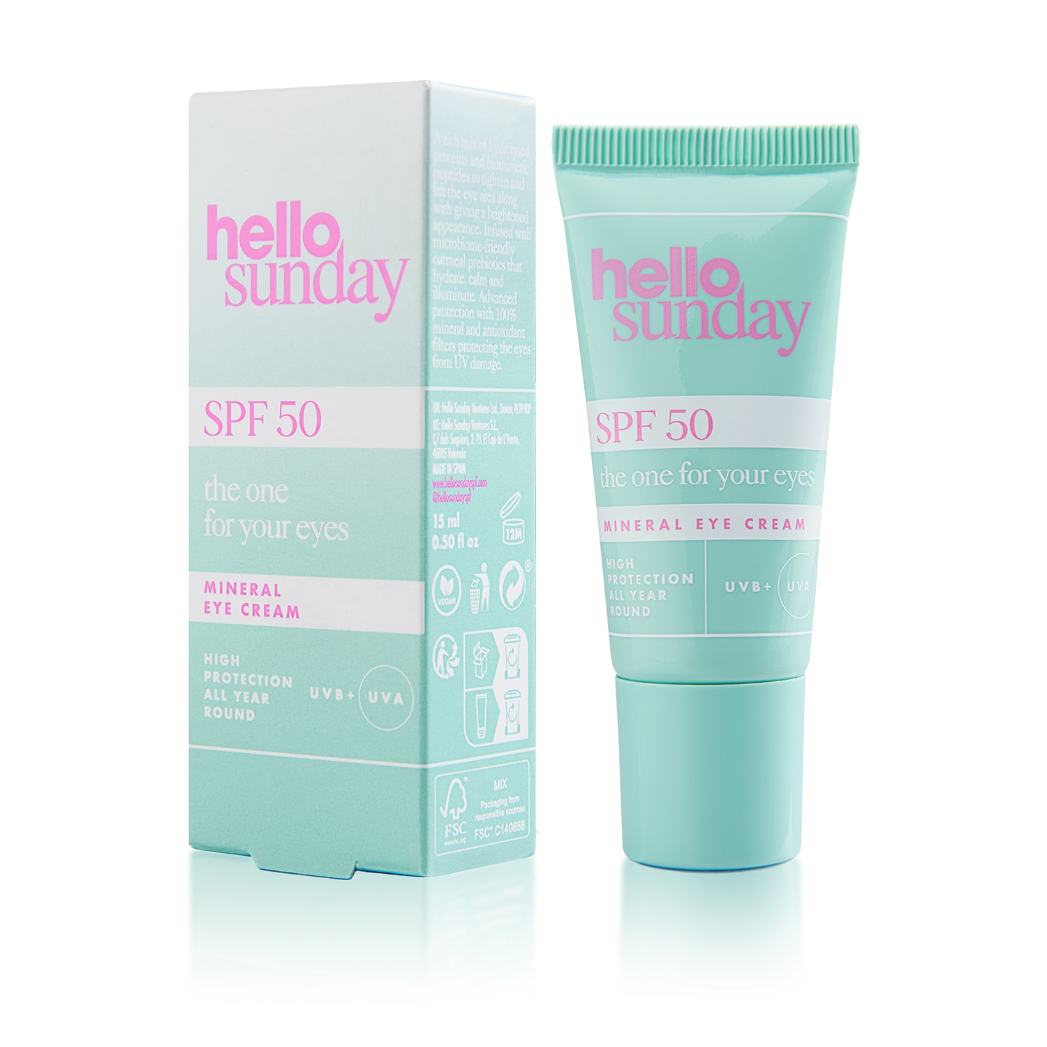 THE ONE FOR YOUR EYES - EYE CREAM: SPF 50 (CREMA DE OJOS)